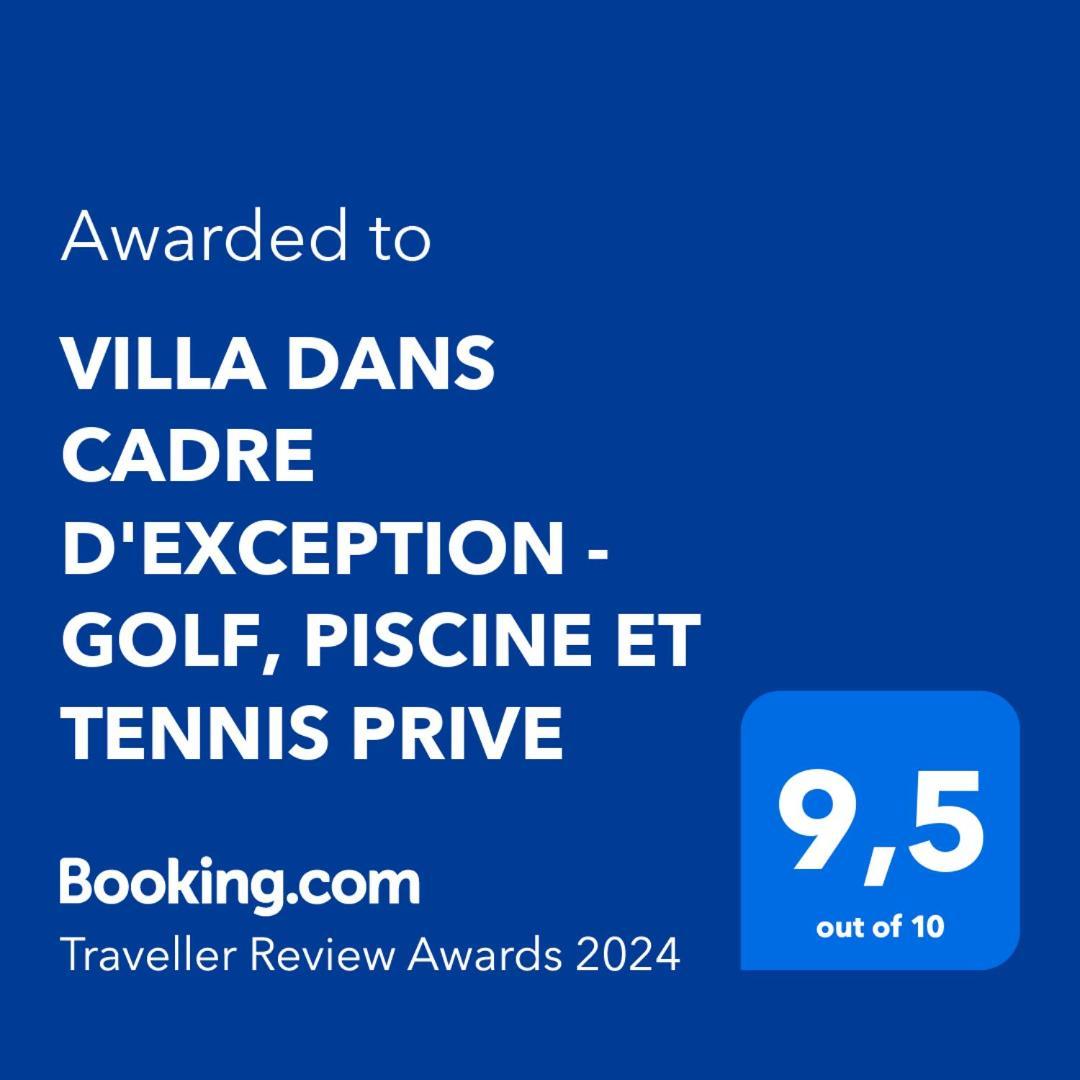 סן-סיר-סור-מר Villa Dans Cadre D'Exception - Golf, Piscine Et Tennis Prive מראה חיצוני תמונה